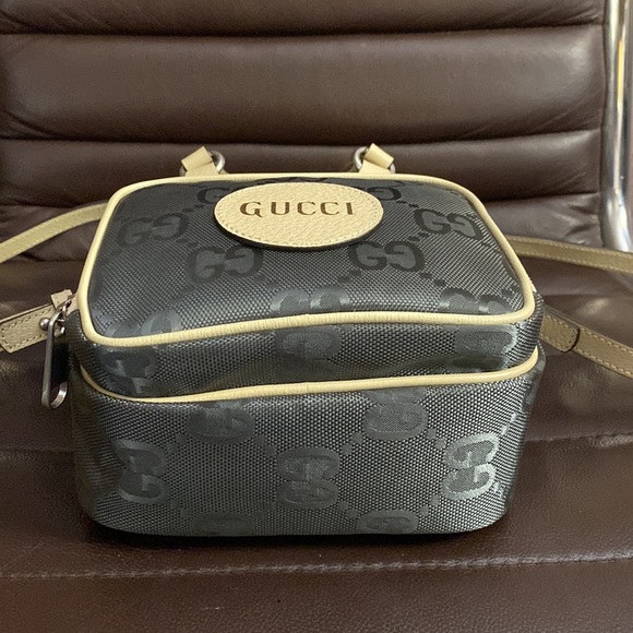 Gucci unisex off the grid GG supreme monogram logo handle crossbody bag NEW - Picture 7 of 9